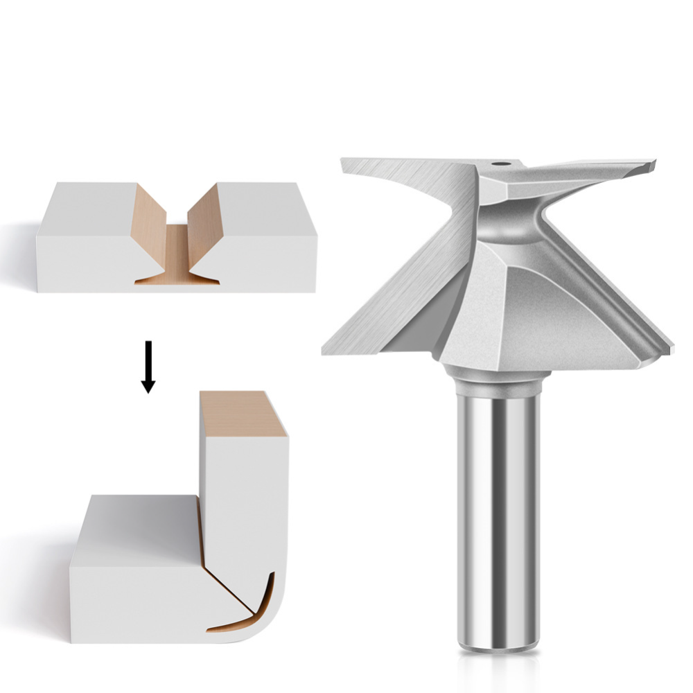 Router Bits For Woodworking - Frez trzpieniowy z chwytem 1/2 cala,