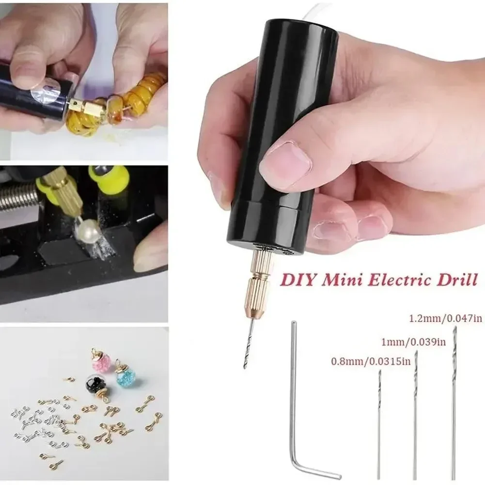 Woodworking Epoxy - Ręczna Mini Wiertarka Elektryczna DIY Elektryczna