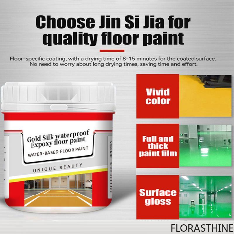 Woodworking Epoxy - Farba do podłóg garażowych 500G, odblaskowa,
