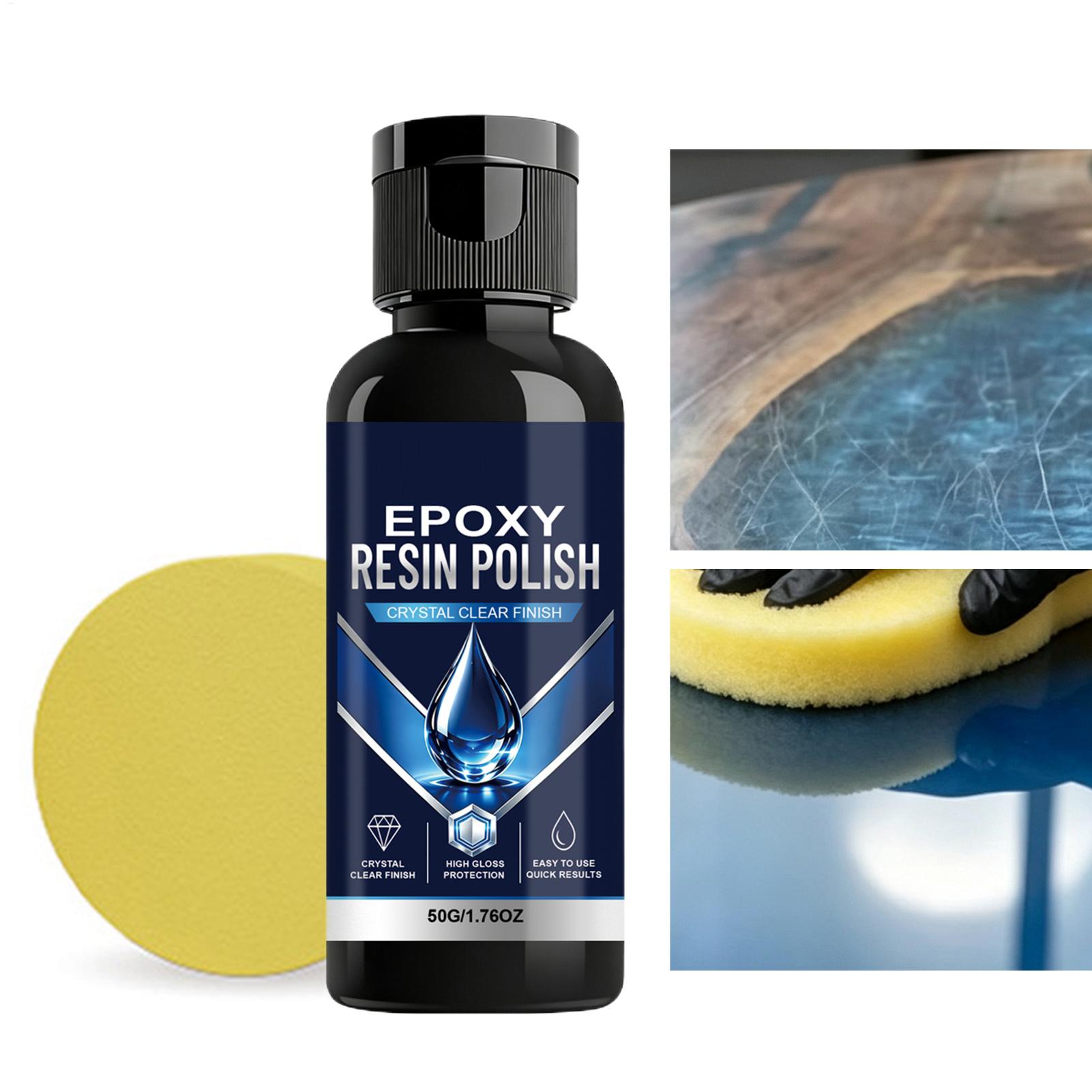 Woodworking Epoxy - Zestaw do polerowania żywicy epoksydowej, przywracający