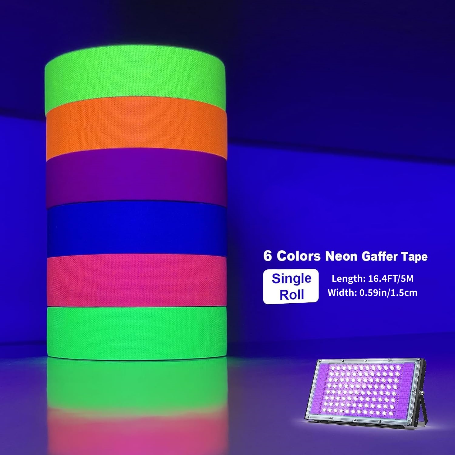 Woodworking Uv Light - Taśma neonowa, fluorescencyjna taśma UV na