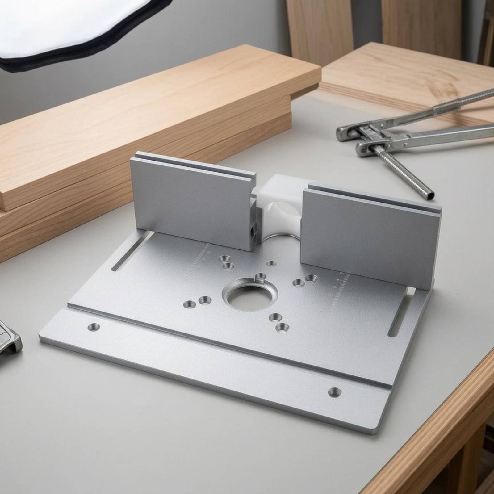 Woodworking Routers - Płyta montażowa do frezarki, wkładki do