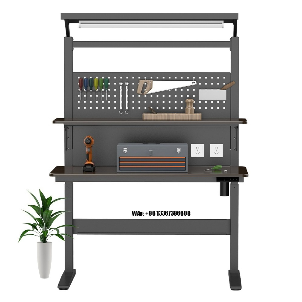 Woodworking Bench - Regulowany na wysokość stół roboczy stojący