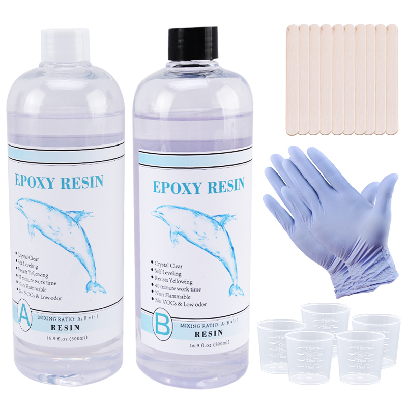Woodworking Epoxy - 1:1 Przezroczysta żywica epoksydowa Crystal Clear