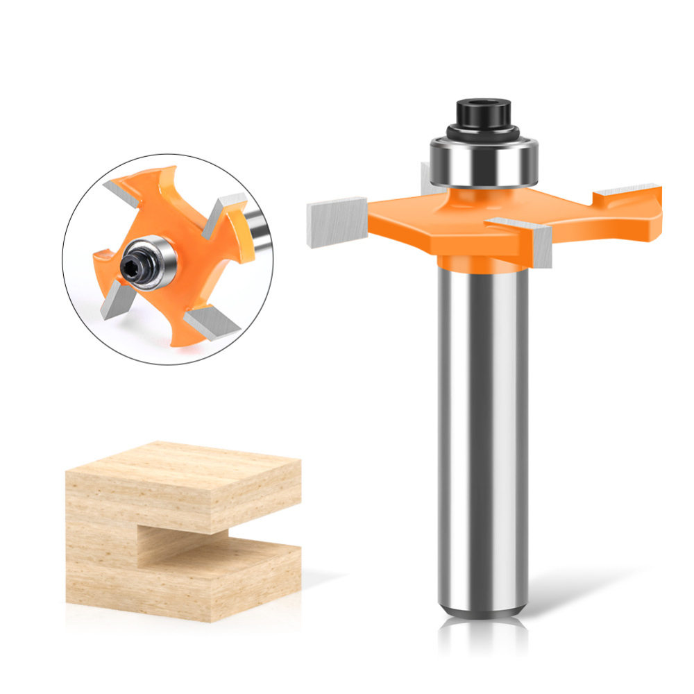Frez trzpieniowy z 4 ostrzami  – Router Bits For Woodworking recenzja i cena