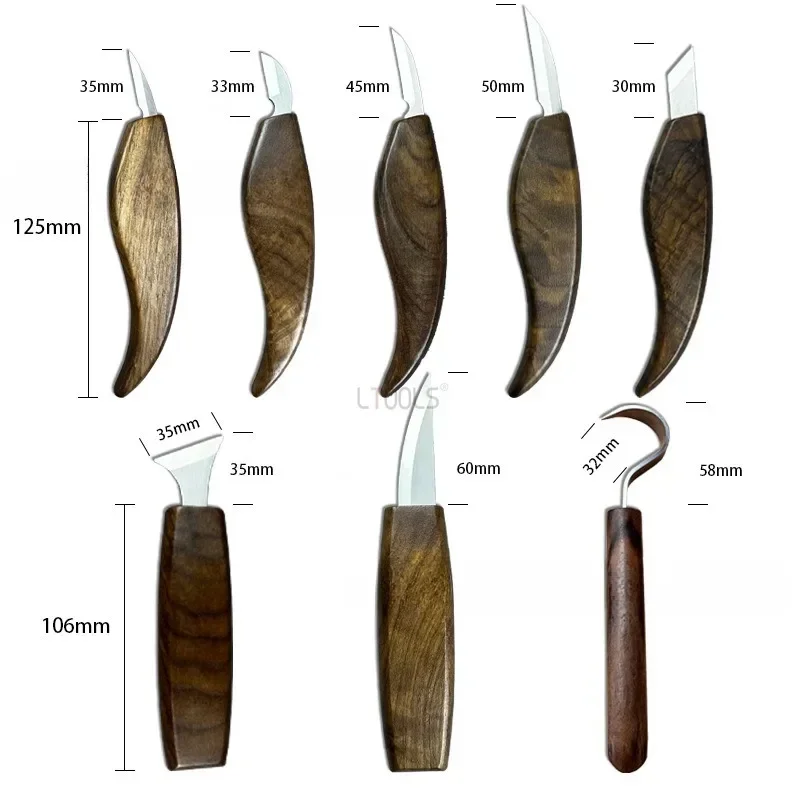 Nowy mini zestaw noży do rzeźb – Woodworking Nc recenzja i cena