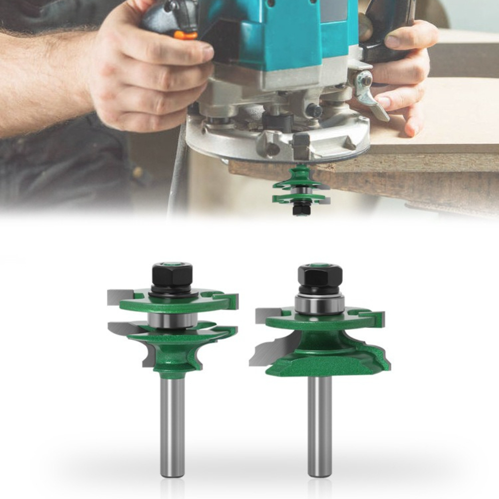 Zestaw 2 frezów do łączenia ra – Router Bits For Woodworking recenzja i cena