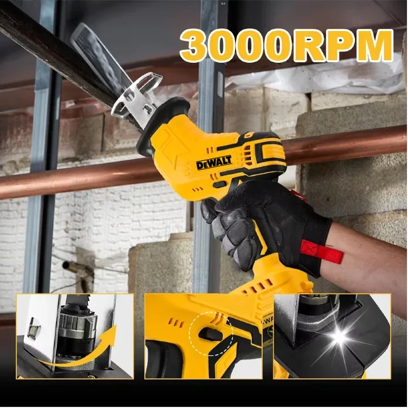 Piła szablasta bezszczotkowa D – Woodworking Essential Tools recenzja i cena