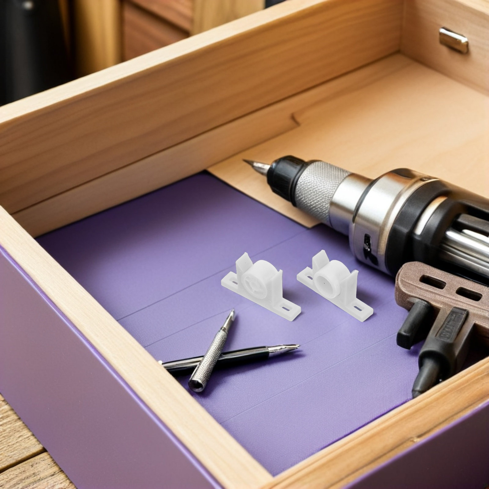 30 zestawów plastikowych zamkó – Woodworking For Dummies recenzja i cena