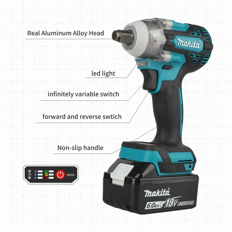 Klucz udarowy Makita DTW300 Wi – Woodworking Essential Tools recenzja i cena