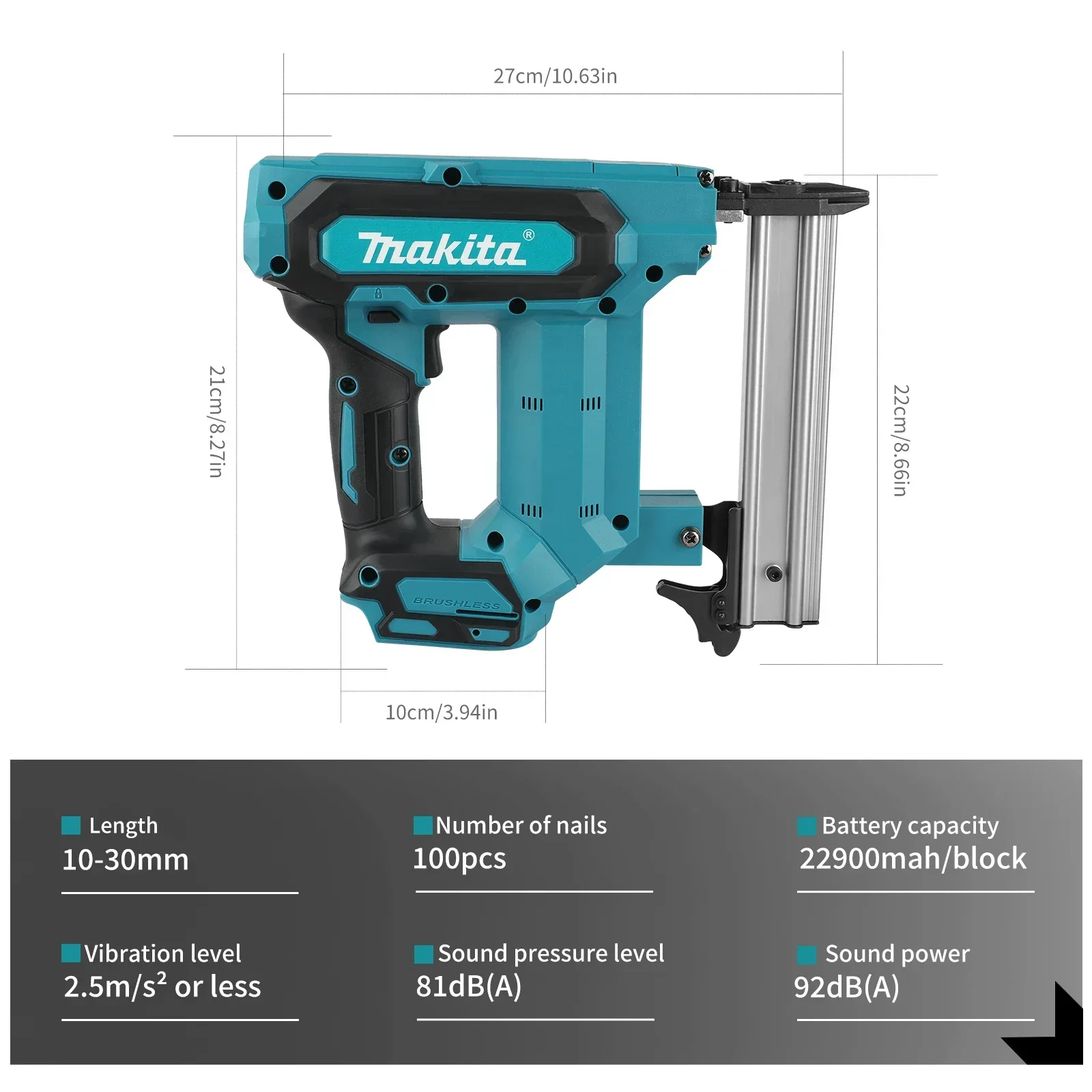 Makita F30 Akumulatorowy gwoźd – Woodworking Essential Tools recenzja i cena