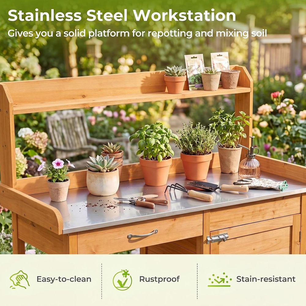 Drewniany stół ogrodowy do pra – Woodworking Bench recenzja i cena