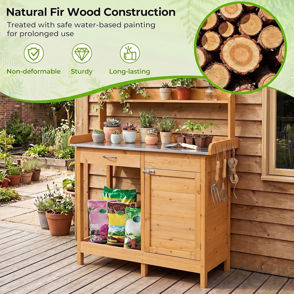 Drewniany stół ogrodowy do pra – Woodworking Bench recenzja i cena