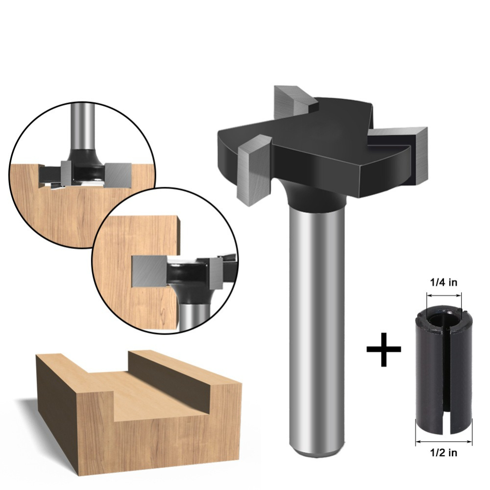 Frez trzpieniowy z 4 ostrzami  – Router Bits For Woodworking recenzja i cena