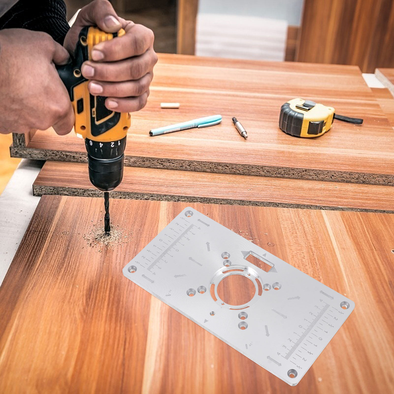 1 zestaw płytka wkładna do sto – Woodworking Routers recenzja i cena